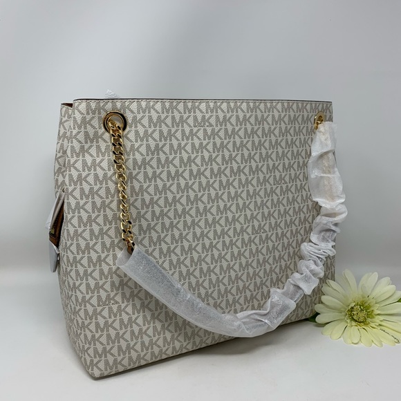 Michael Kors Large Chain Shoulder Bag - Picture 5 of 12